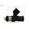 Injector Dynamics 1700-34-14 Fuel Injector